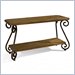 Somerton Covington Sofa Table in Cocoa Brown