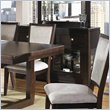 ADD TO YOUR SET: Somerton Shadow Ridge Modern Buffet Side Server in Chocolate