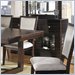 Somerton Shadow Ridge Modern Buffet Side Server in Chocolate