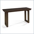 ADD TO YOUR SET: Somerton Shadow Ridge Modern Sofa Table in Chocolate