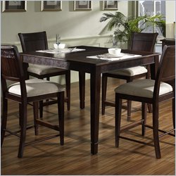 Somerton Brazilia Gathering Bar Table in Dark Brown