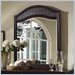 Somerton Brazilia Colonial Coastal Mirror in Dark Brown