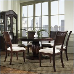 Somerton Brazilia 7 Piece Dining Set in Dark Brown