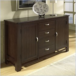 Somerton Serenity Buffet Server in Rich Brown