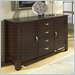 Somerton Serenity Buffet Server in Rich Brown