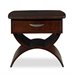 Somerton Cirque End Table in Merlot