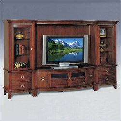 Somerton Caress Artistic Contemporary Entertainment Center Wall Unit