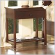 ADD TO YOUR SET: Somerton Enchantment 1 Drawer Night Stand in Rich Cappuccino