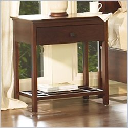 Somerton Enchantment 1 Drawer Night Stand in Rich Cappuccino