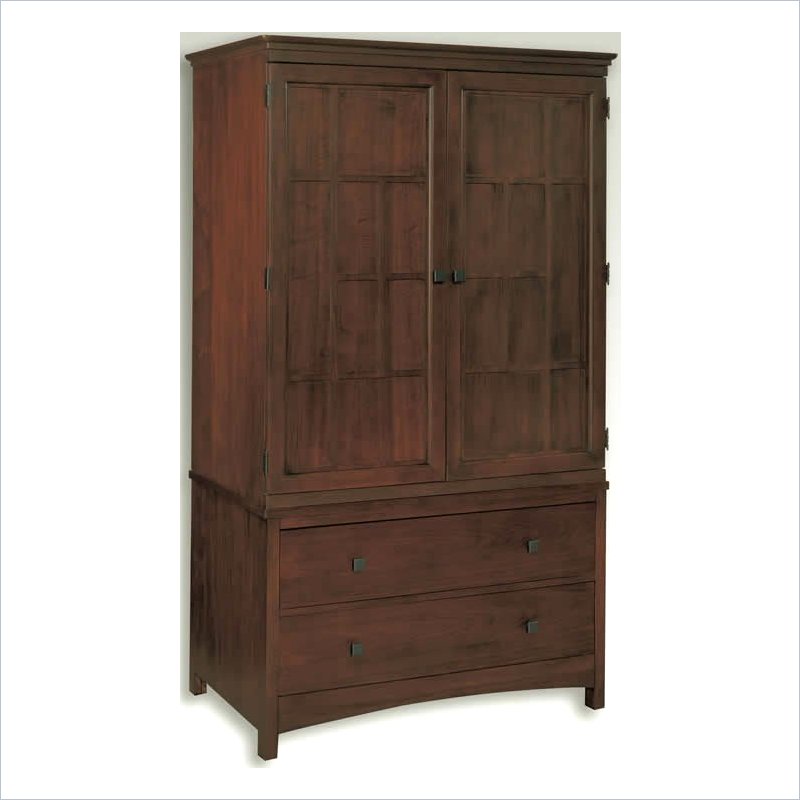 Somerton Enchantment TV Armoire in Rich Cappuccino