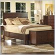 ADD TO YOUR SET: Somerton Enchantment Panel Bed in Rich Cappuccino Finish