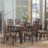 Somerton Enchantment 5 Piece Dining Set in Rich Cappuccino