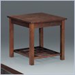 ADD TO YOUR SET: Somerton Enchantment End Table in Rich Cappuccino