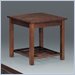 Somerton Enchantment End Table in Rich Cappuccino