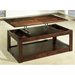 Somerton Serenity Lift Top Coffee Table in Brown