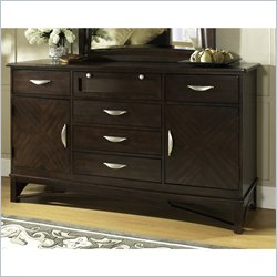 Somerton Cirque Dresser in Merlot