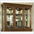 ADD TO YOUR SET: Somerton Craftsman Buffet Hutch in Warm Brown 