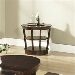 Somerton Montecito End Table in Warm Brown