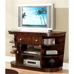 Somerton Montecito Entertainment Console in Warm Brown