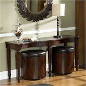 Somerton Morgan Sofa Table in Deep Brown