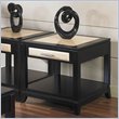 ADD TO YOUR SET: Somerton Insignia End Table in Maple and Merlot Finish