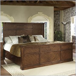 Somerton Barrington Panel Bed with Storage Drawers
