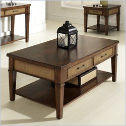 Somerton Mesa Cocktail Table in Medium Brown