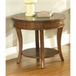 ADD TO YOUR SET: Somerton Gatsby End Table in Medium Brown