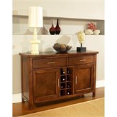 Somerton Gatsby Dining Server in Medium Brown
