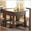 ADD TO YOUR SET: Somerton Dakota End Table in Rich Brown