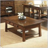Somerton Dakota Cocktail Table in Rich Brown