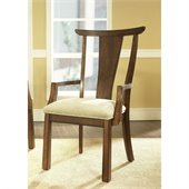 Somerton Dakota Arm Chair in Rich Brown