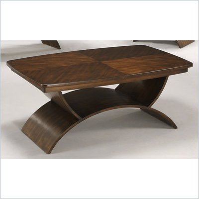 Somerton Cirque Cocktail Table in Merlot
