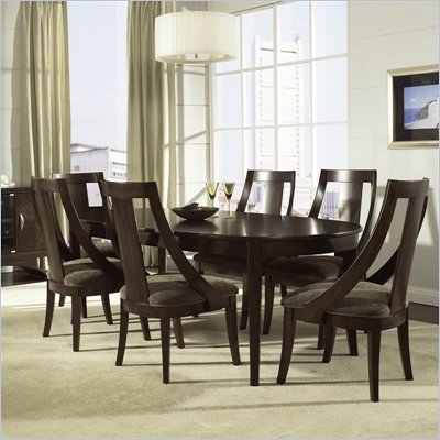 Somerton Cirque 7 Piece Dining Set in Merlot