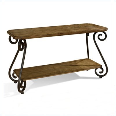 Somerton Covington Sofa Table in Cocoa Brown