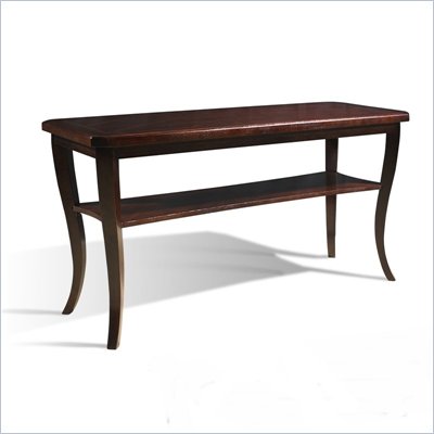 Somerton Crossroads Sofa Table in Deep Burnished Brown
