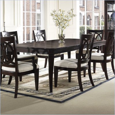 Casual Dining Furniture on Somerton Crossroads Rectangular Casual Dining Table In Deep Burnished