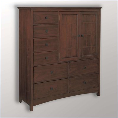 Somerton Enchantment 8 Drawer Mule Chest in Rich Cappuccino Finish