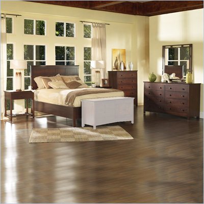 Somerton Enchantment Panel Bed 6 Piece Bedroom Set