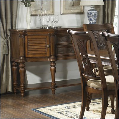 Somerton Excursions Coastal Side Server Buffet in Honey Brown