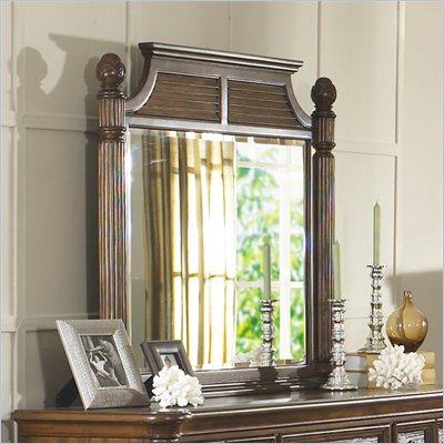 Somerton Excursions Coastal Mirror in Honey Brown