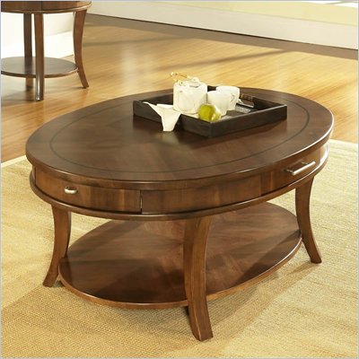 Somerton Gatsby Cocktail Table in Medium Brown