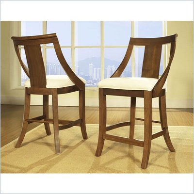 Somerton Gatsby Bar Stool in Medium Brown