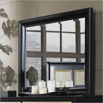 Somerton Insignia Mirror in Merlot Finish
