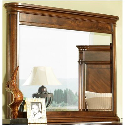Somerton Melbourne Traditional Mirror in Warm Brown