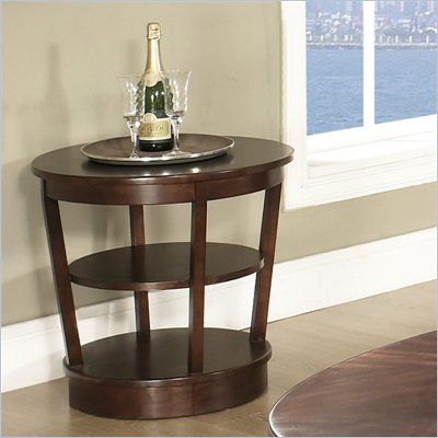 Somerton Montecito End Table in Warm Brown