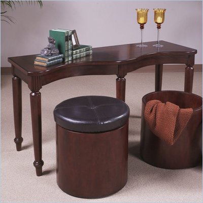 Somerton Morgan Sofa Table in Deep Brown