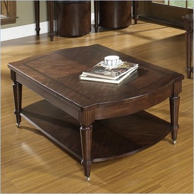 Somerton Morgan Cocktail Table in Deep Brown