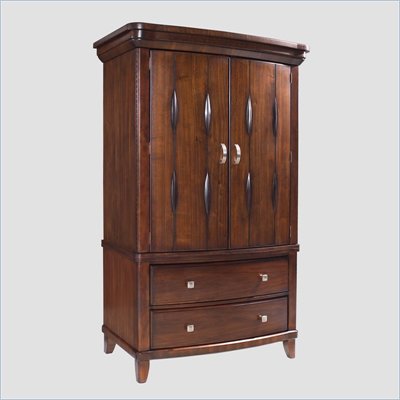Somerton Rhythm TV Armoire in Burnished Rum Finish