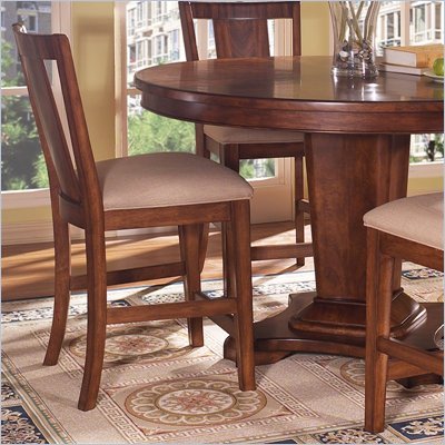 Somerton Runway Contemporary Bar Stool in Warm Brown